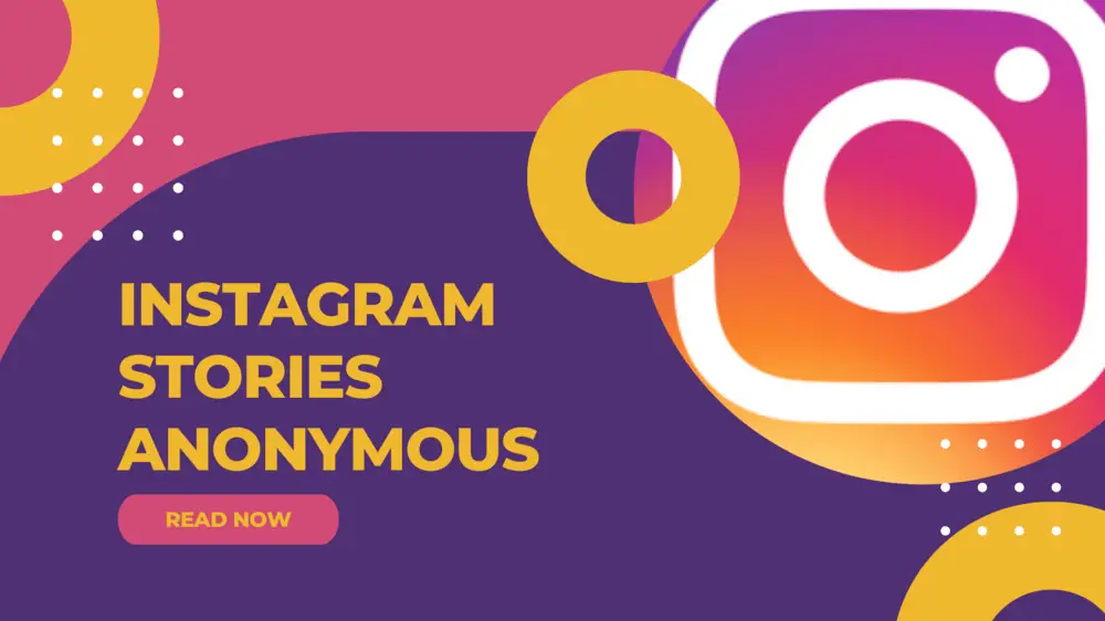 Instagram Stories Anonymous