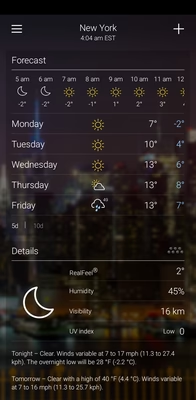 Yahoo Weather